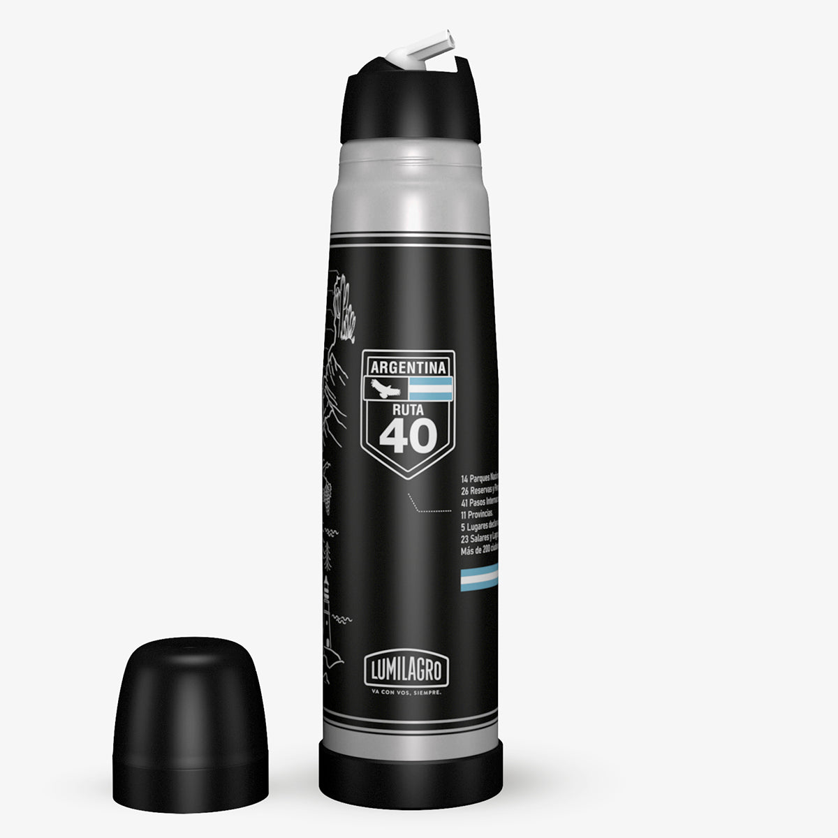 Slow Pour Argentina Thermos 1L (34 oz)