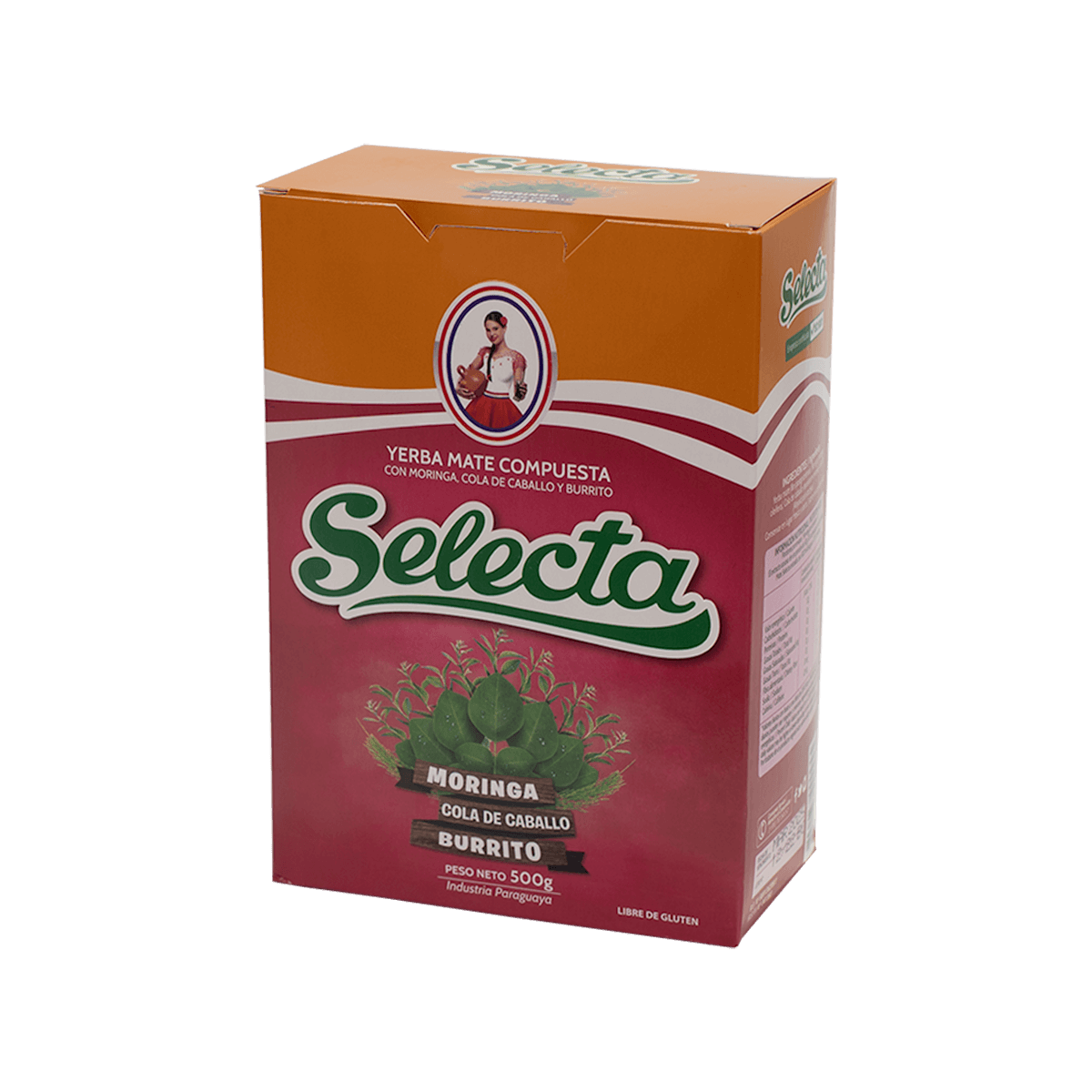 Selecta Yerba Mate Moringa 500 g (1.1lbs)