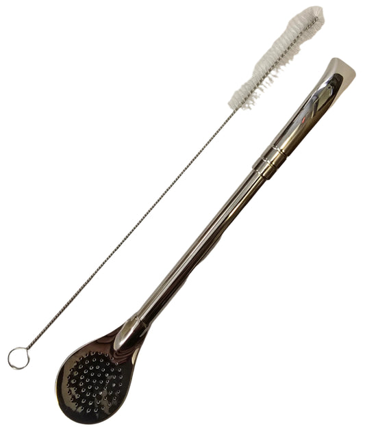 Cuchara de acero inoxidable Bombilla 21 cm (8,25 in)