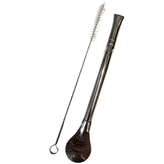 Cuchara de acero inoxidable Bombilla 21 cm (8,25 in)