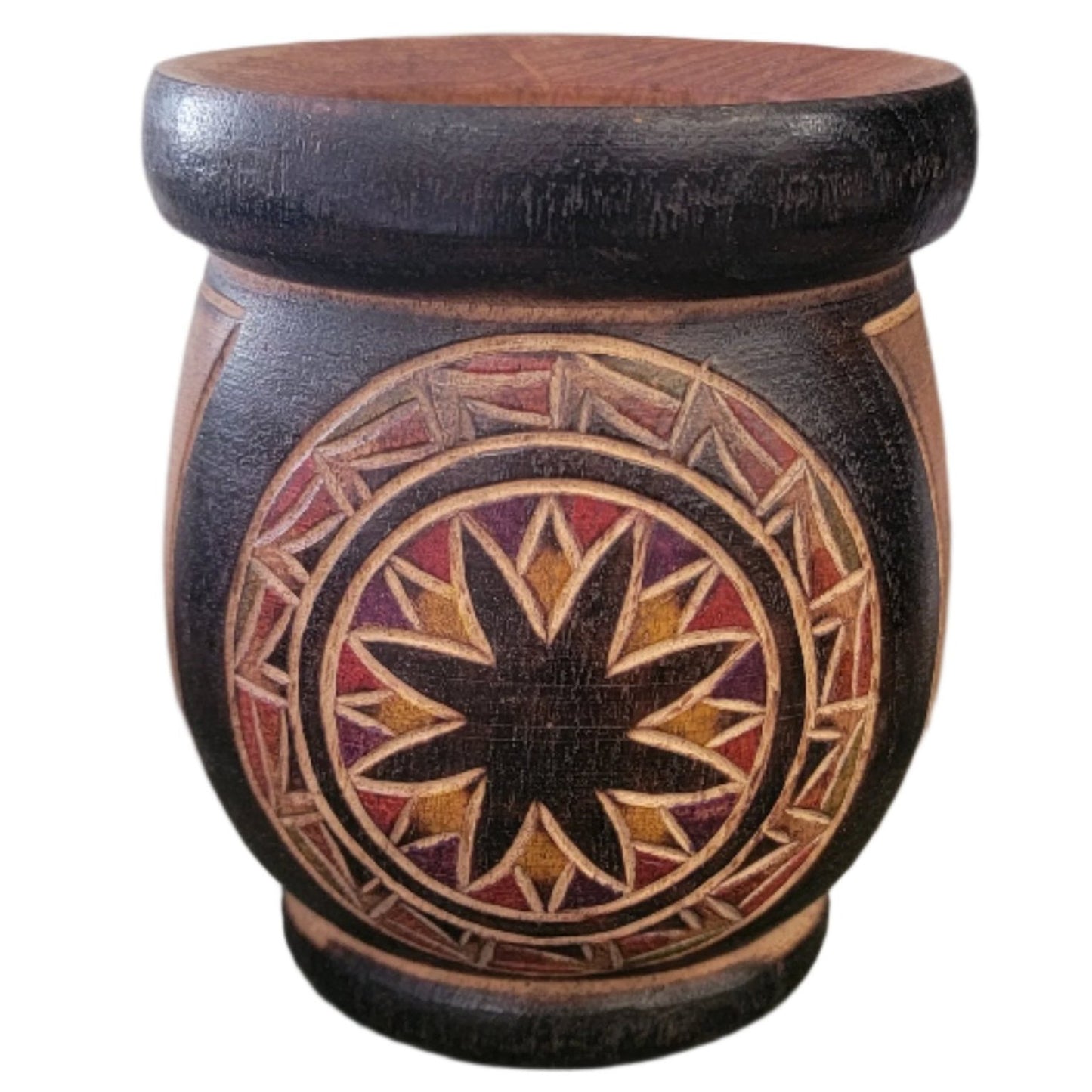 Mate de calabaza tostado de tamaño mediano (6-8 oz)
