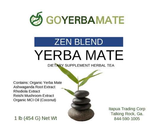 Mezcla de Yerba Mate Zen 400 G (14 OZ)