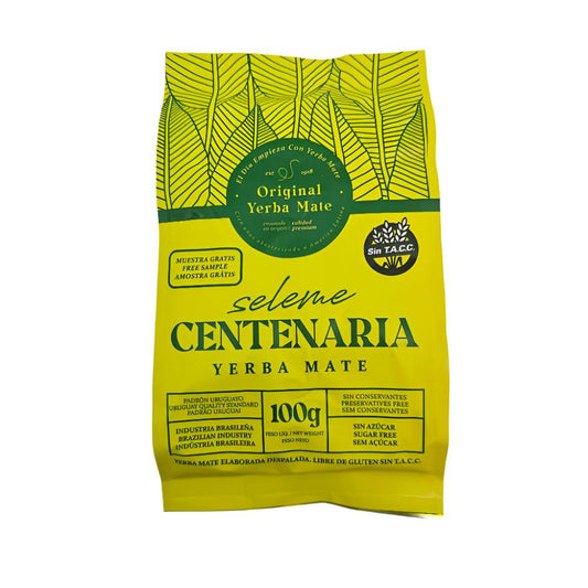 Amostra Centenaria Tradicional Erva Mate Pura Folha 90 g
