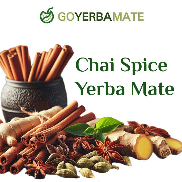 Mezcla de yerba mate con especias Chai, 16 oz (454 g)