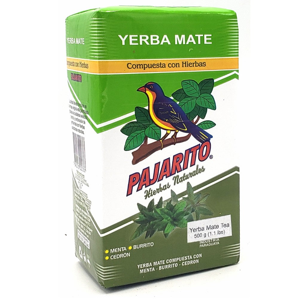 Pajarito Yerba Mate Hierbas Naturales 500 g (1.1 lbs)