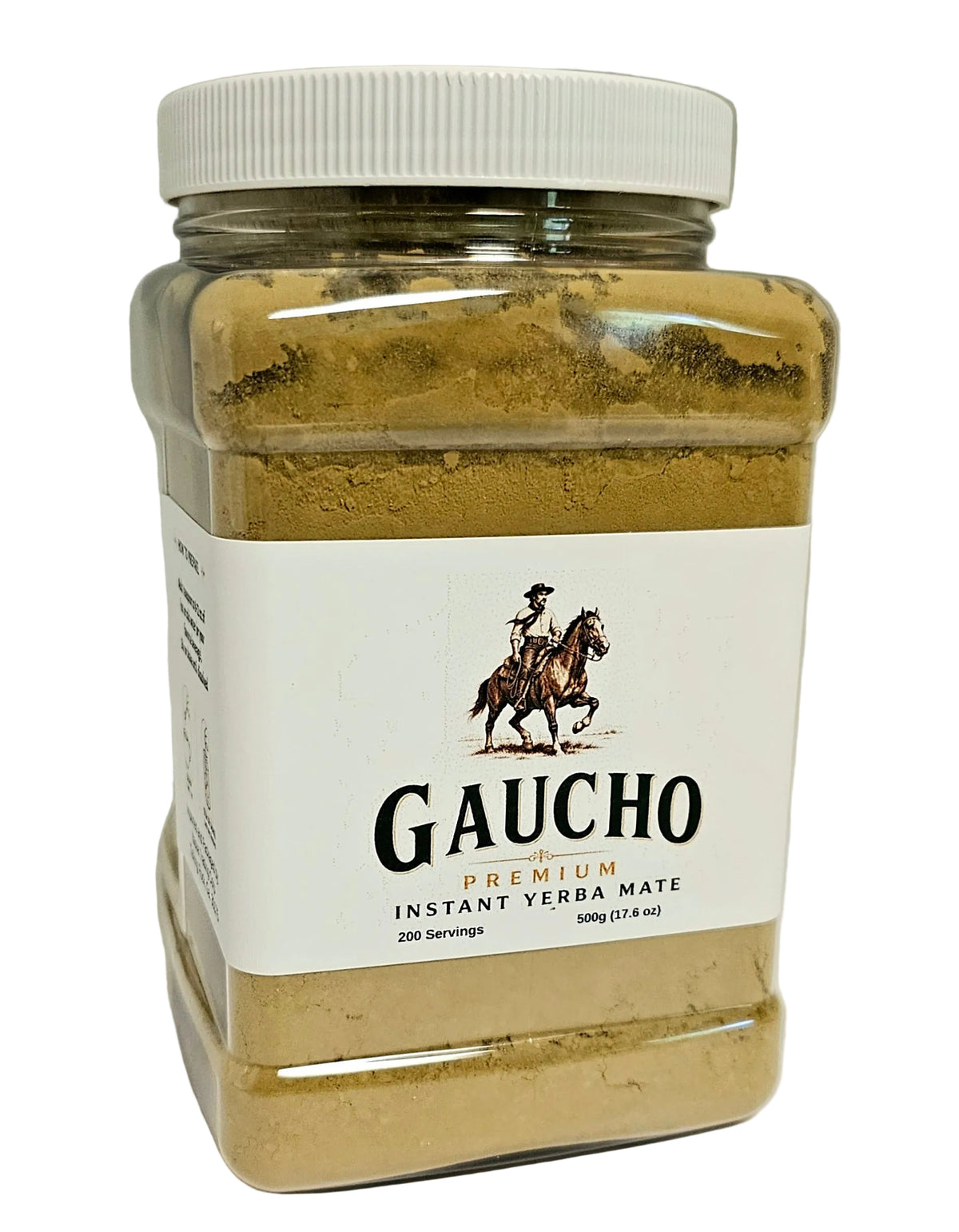 Gaucho Premium Instant Yerba Mate | 200 Servings | 500g (1.1 lbs)