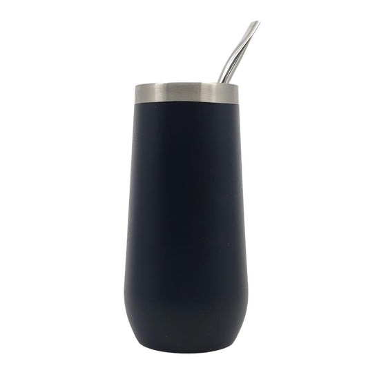 Guampa Black Doubled Walled Stainless Steel 8 oz (220 ml)