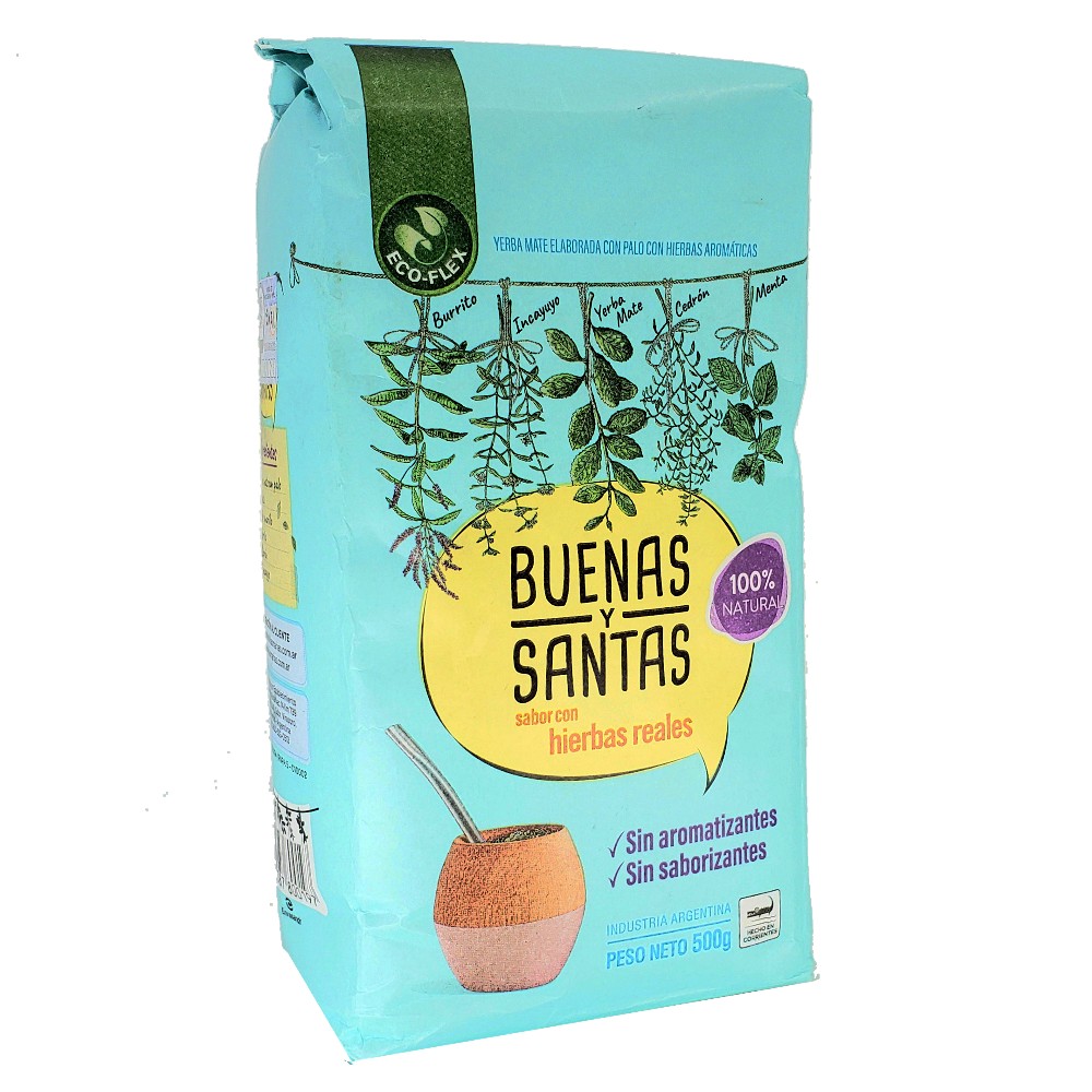 Buenas Santas Erva Mate 500 g (1,1 lbs)