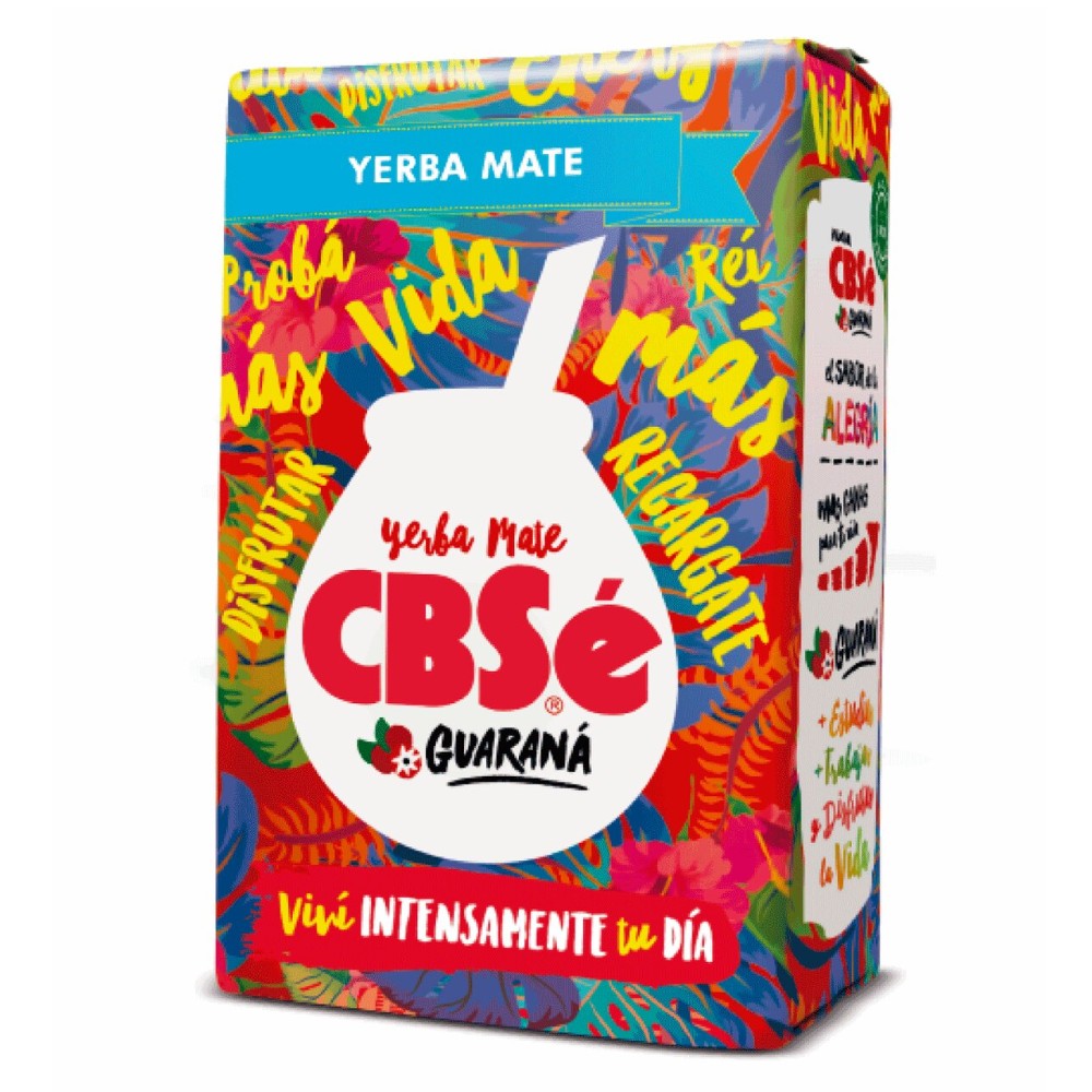 CBSe Yerba Mate with Guarana 500 g (1.1 lbs)