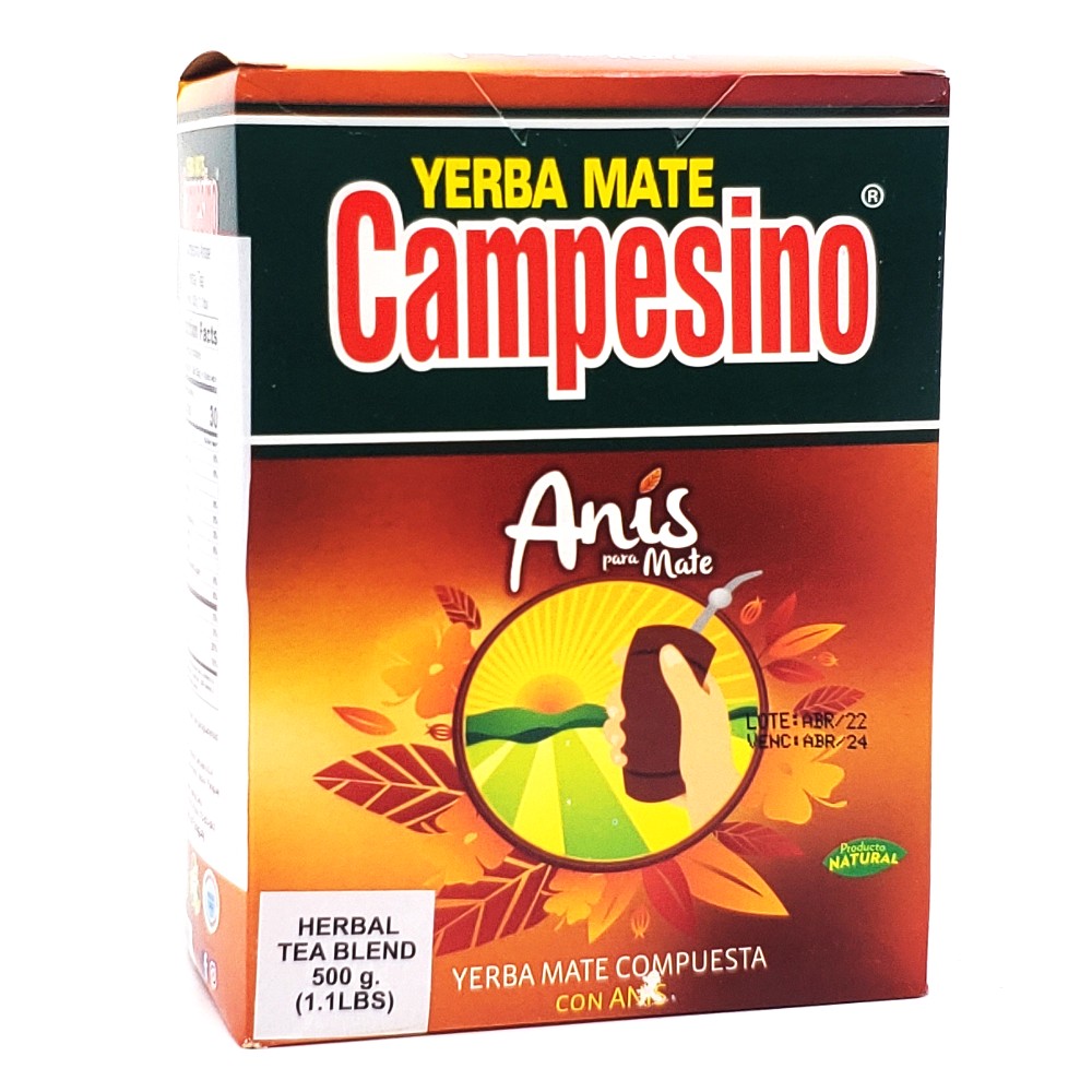 Erva Mate Anis Campesino 500 g (1,1 lbs)