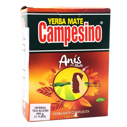 Yerba Mate Anís Campesino 500 g (1,1 lbs)