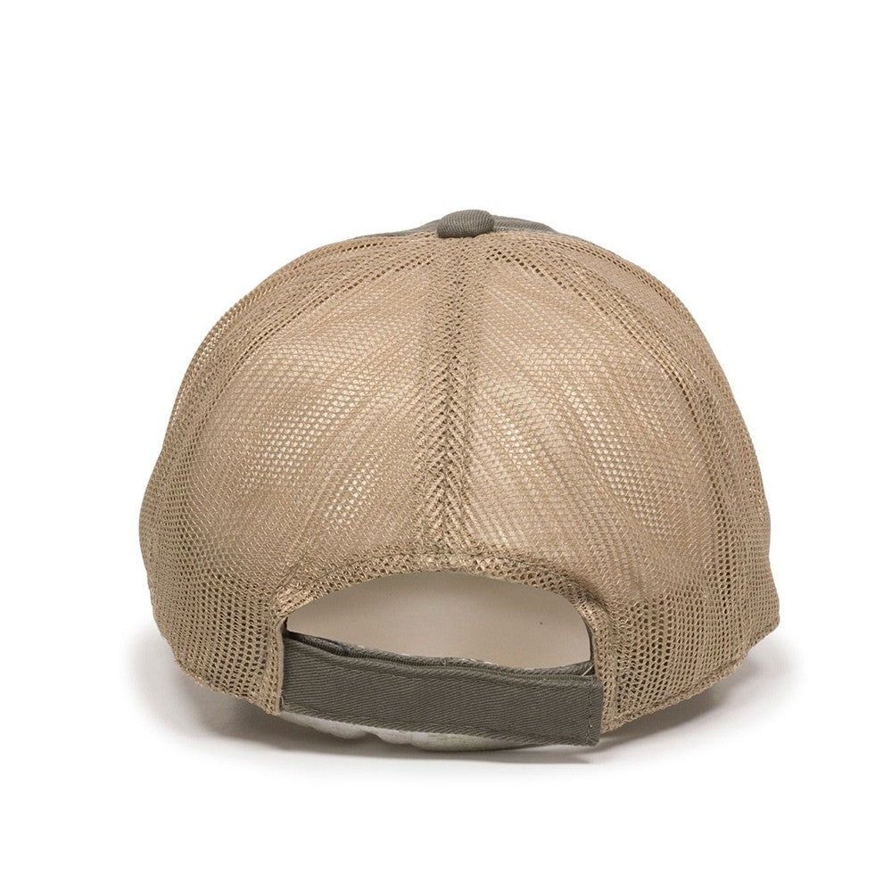 Gorra de camionero lavada con prenda Yacuy