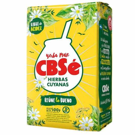 CBSe Yerba Mate Hierbas Cuyanas 500 g (1.1lbs)