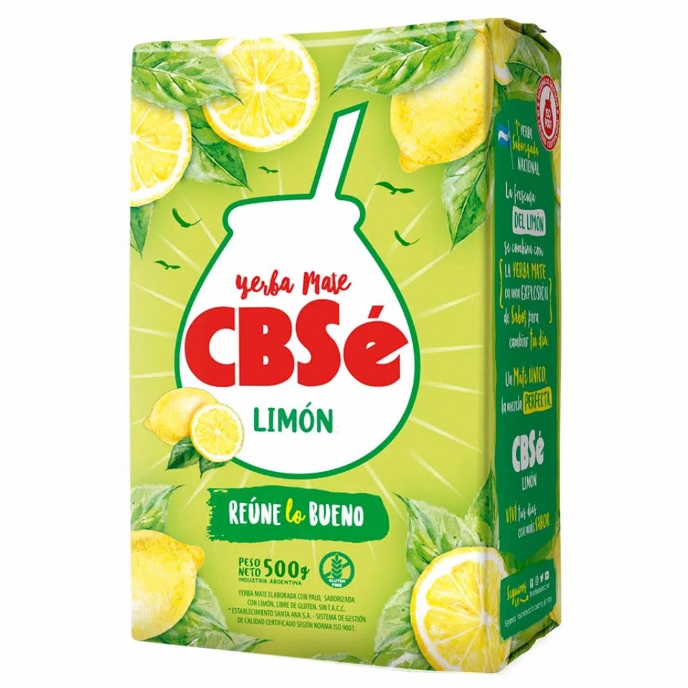 CBSe Erva Mate Limão 500 g (1,1 lbs)