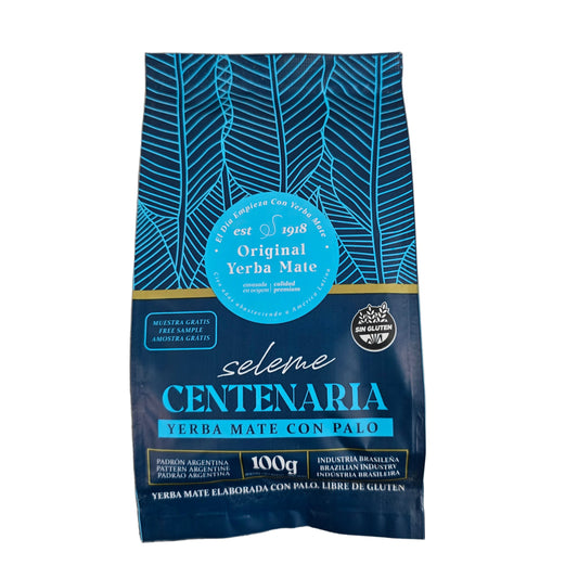 FREE! Sample Centenaria Traditional With Stems Yerba Mate (Limit One) 100 g