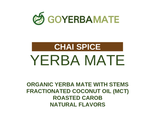 Chai Spice Yerba Mate Blend 16 oz (454 g)