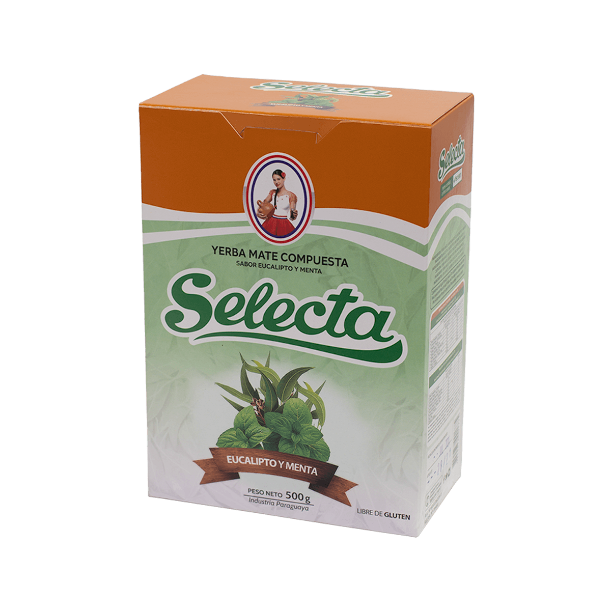 Selecta Yerba Mate Eucalyptus and mint 500 g (1.1lbs)