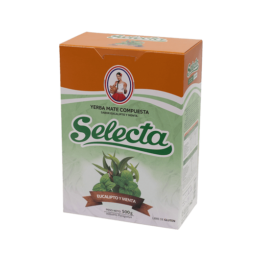 Selecta Yerba Mate Eucalyptus and mint 500 g (1.1lbs)