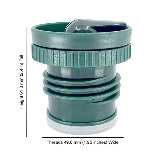 Green Stanley Thermos Top with Beak