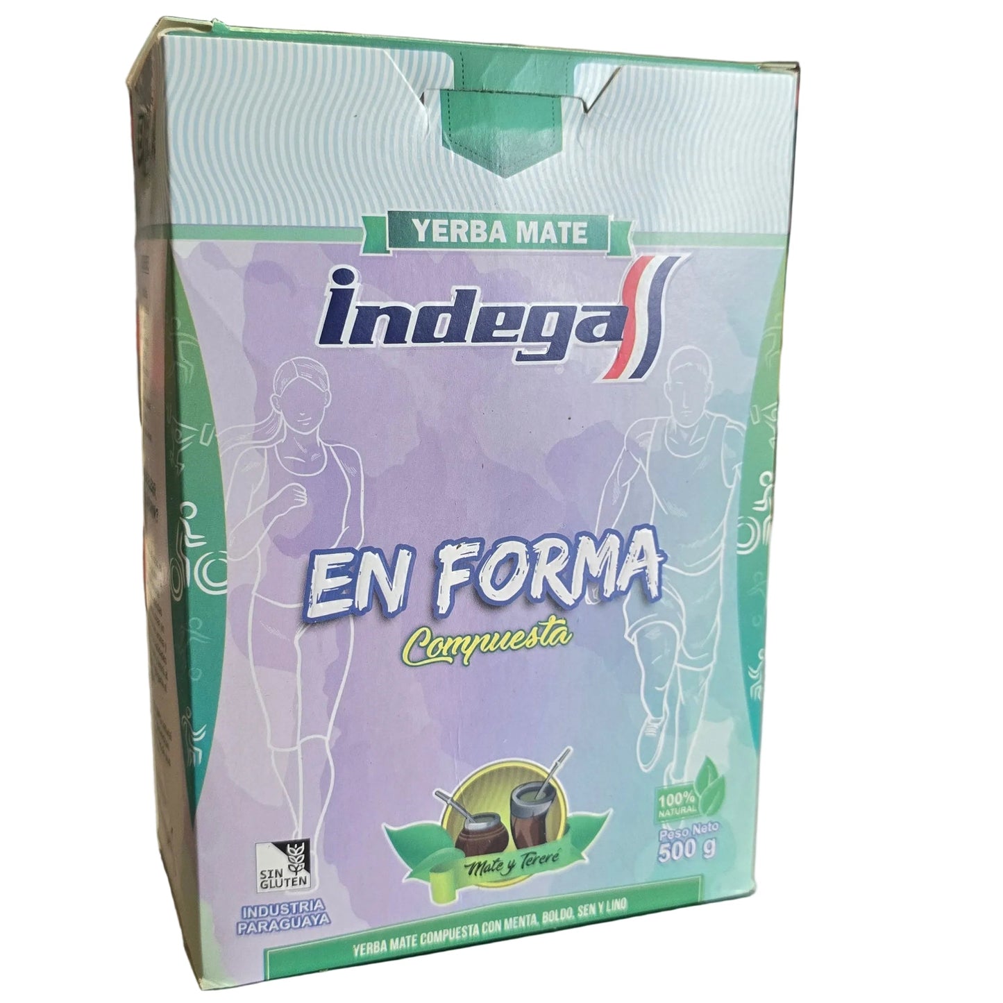 Indega En Forma Yerba Mate 500 g (1.1lbs)