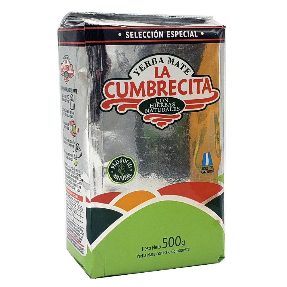 La Cumbrecita Yerba Mate with Herbs 500g (1.1 lbs)