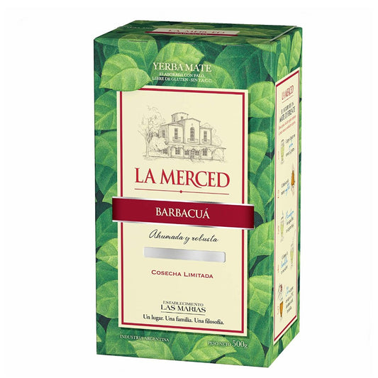 Yerba Mate Barbacoa La Merced 500 g (1,1 lbs)