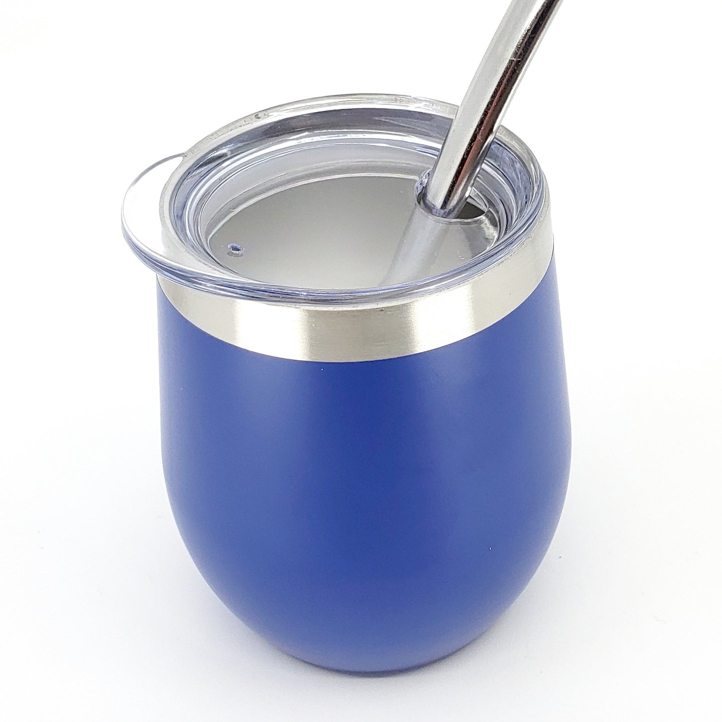 Vaso Multi-Mate Azul 8 oz (240 ml) con Bombilla