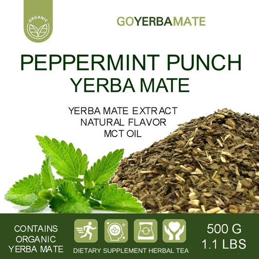 Peppermint Punch Yerba Mate Blend 500 g (1.1 lbs)