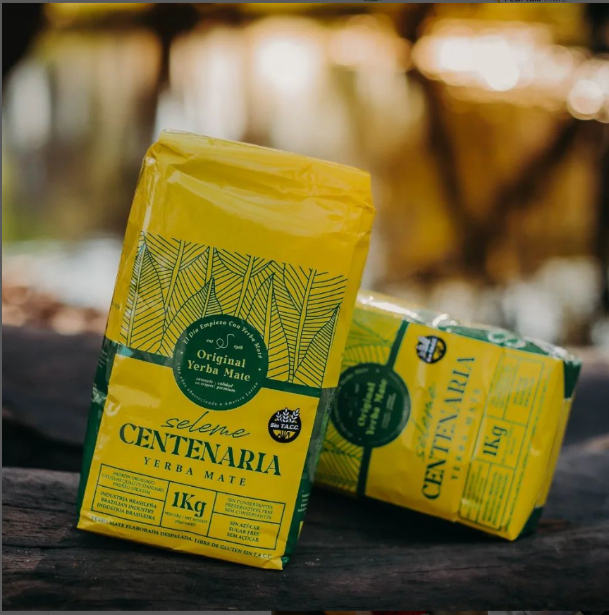 Centenaria Traditional Uruguayan Yerba Mate 1 kg (2.2 lbs)