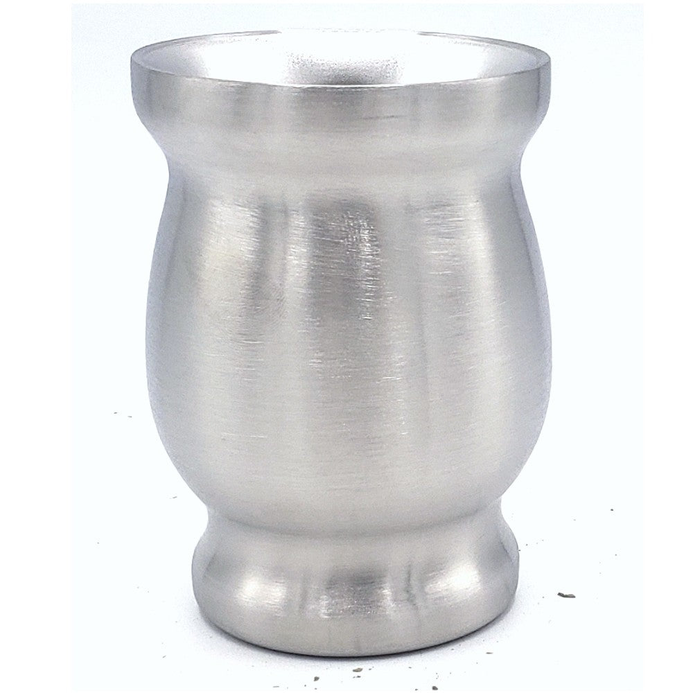 Silver Double Walled Stainless Steel Mate Cup 8 oz (220 ml)