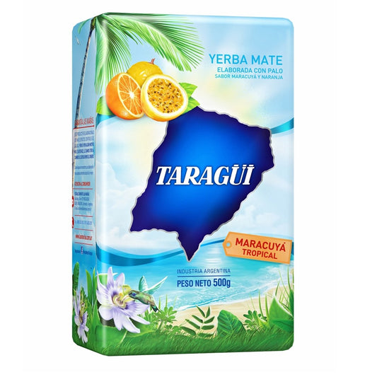 Taragui Tropical Passion Fruit Yerba Mate 500 g (1.1lbs)