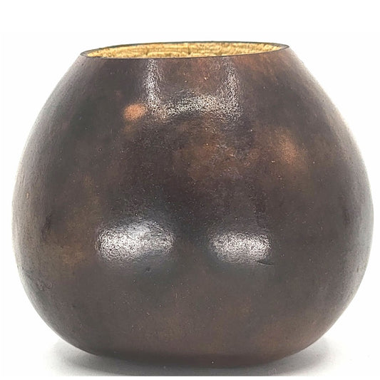 Mate de calabaza tostado de tamaño mediano (6-8 oz)