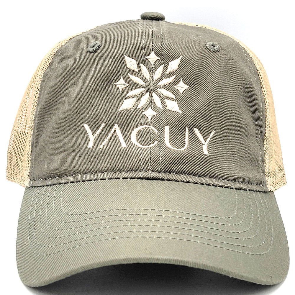 Yacuy Garment Washed Trucker Cap