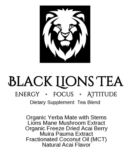 New Formula! Black Lions Tea Blend 500 g (1.1 lbs)