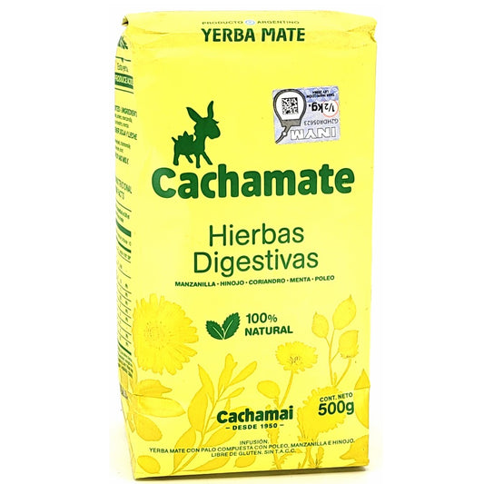 Yerba Mate Cachamate Amarilla 500 g (1.1 lb bs)