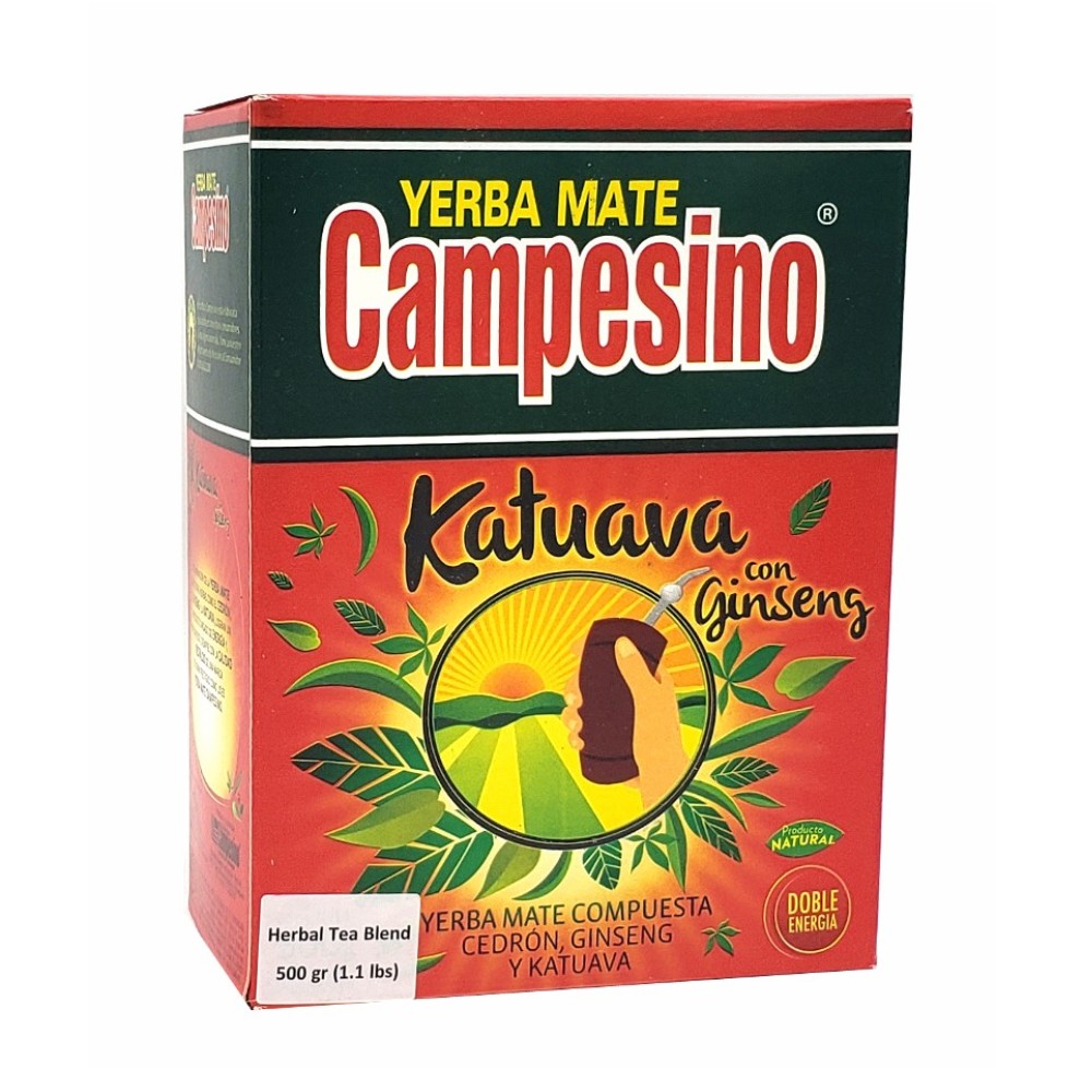 Campesino Katuava and Ginseng Yerba Mate 500 g (1.1 lbs)