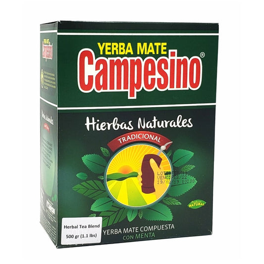 Yerba Mate Tradicional Campesino 500 g (1,1 lbs) Vencimiento hasta el 24/4