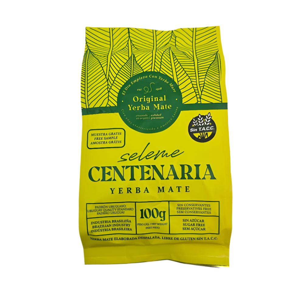 FREE! Sample Centenaria Traditional Pure Leaf Yerba Mate (Limit One) 100 g