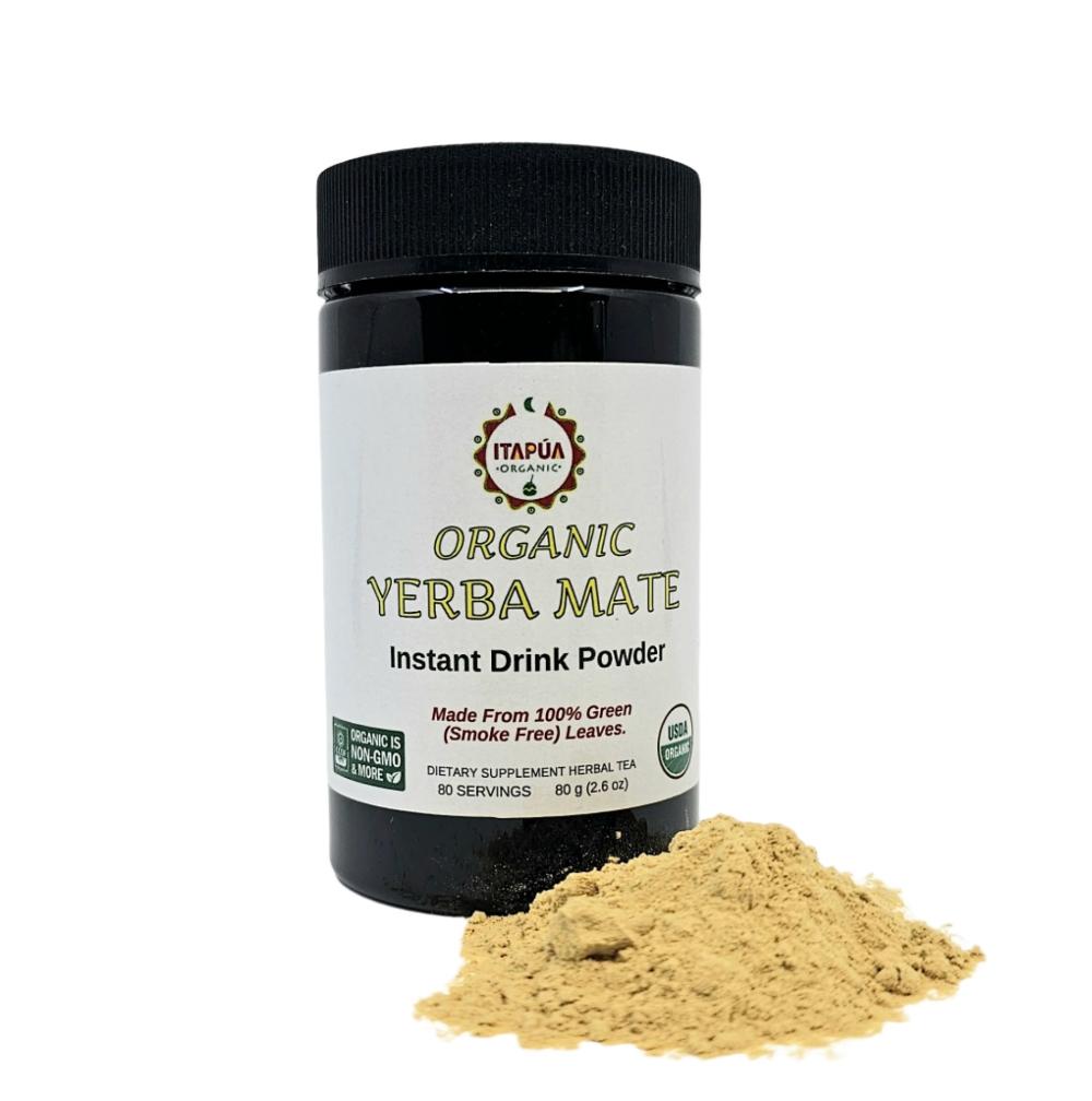 Instant Green Yerba Mate (Smoke Free) 80 g (2.6 oz)