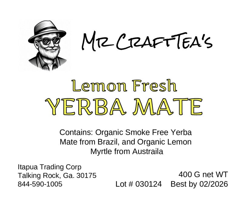 Lemon Fresh Yerba Mate 400g (14 oz)