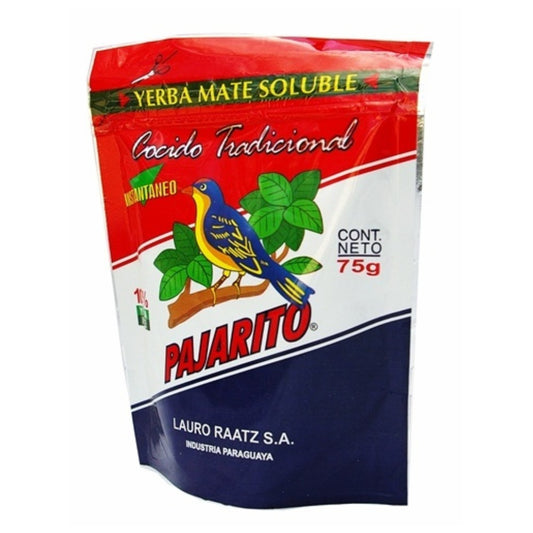 Pajarito Instant Yerba Mate 75 g Pouch