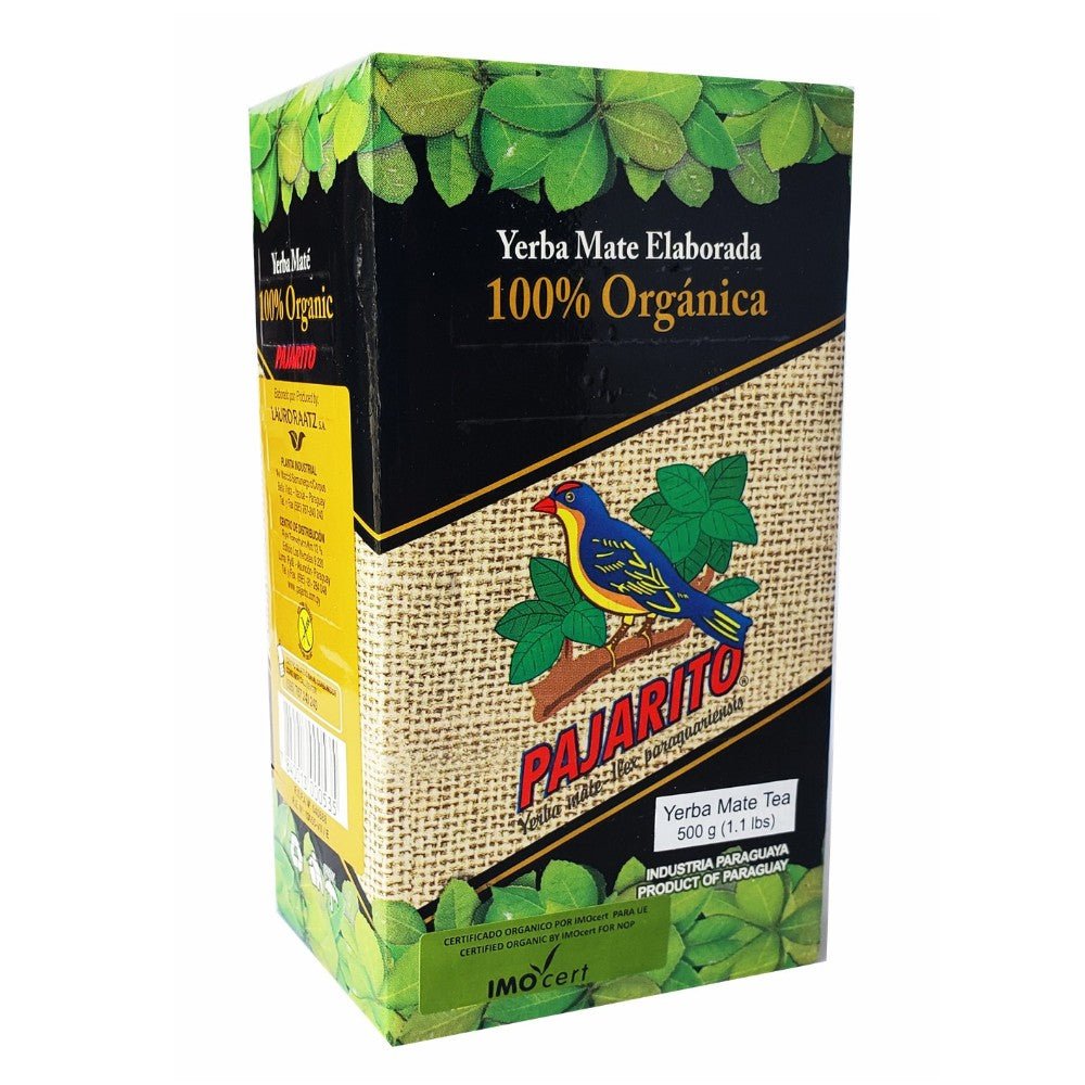 Muestra Yerba Mate Orgánica Pajarito 90 g