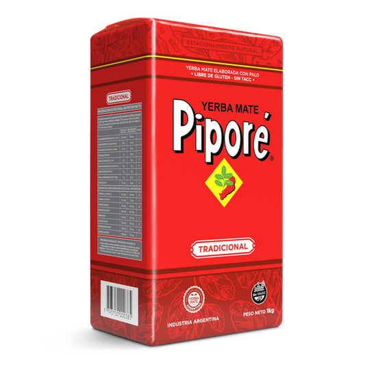 Piporé Erva Mate com talos Pó Baixo Não Fumado (500 g / 1,1 lb)