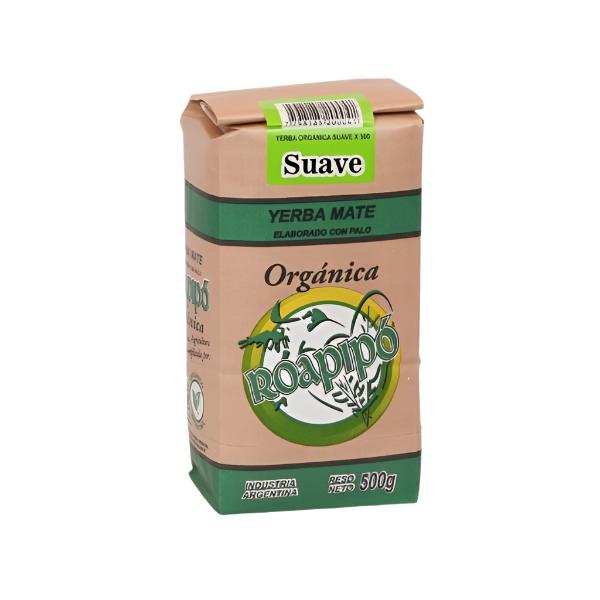 Roapipo Suave Organica Yerba Mate 500 g (1.1 lbs)