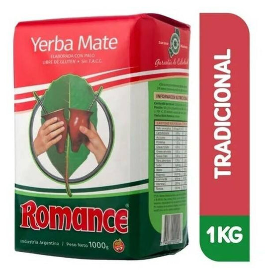 Romance Yerba Mate with Stems 1 kg (2.2 lbs)