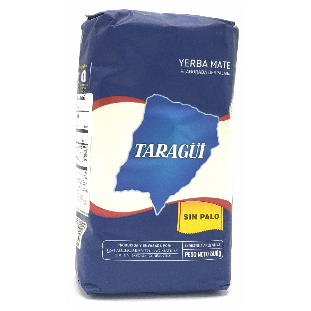 Taragui Pure Leaf (Sin Palo) Yerba Mate 500 g (1.1lbs)