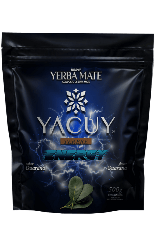 New! Yacuy Energy Yerba Mate 500 g (1.1 lbs)