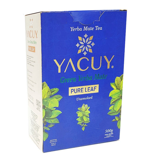 Yerba Mate Verde Yacuy, Hoja Pura 500 g (1.1 lbs),